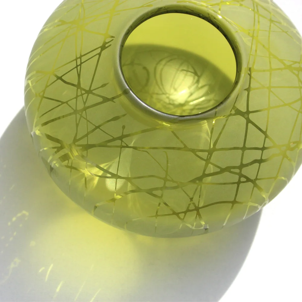 Olive Drizzle Tealight Holder