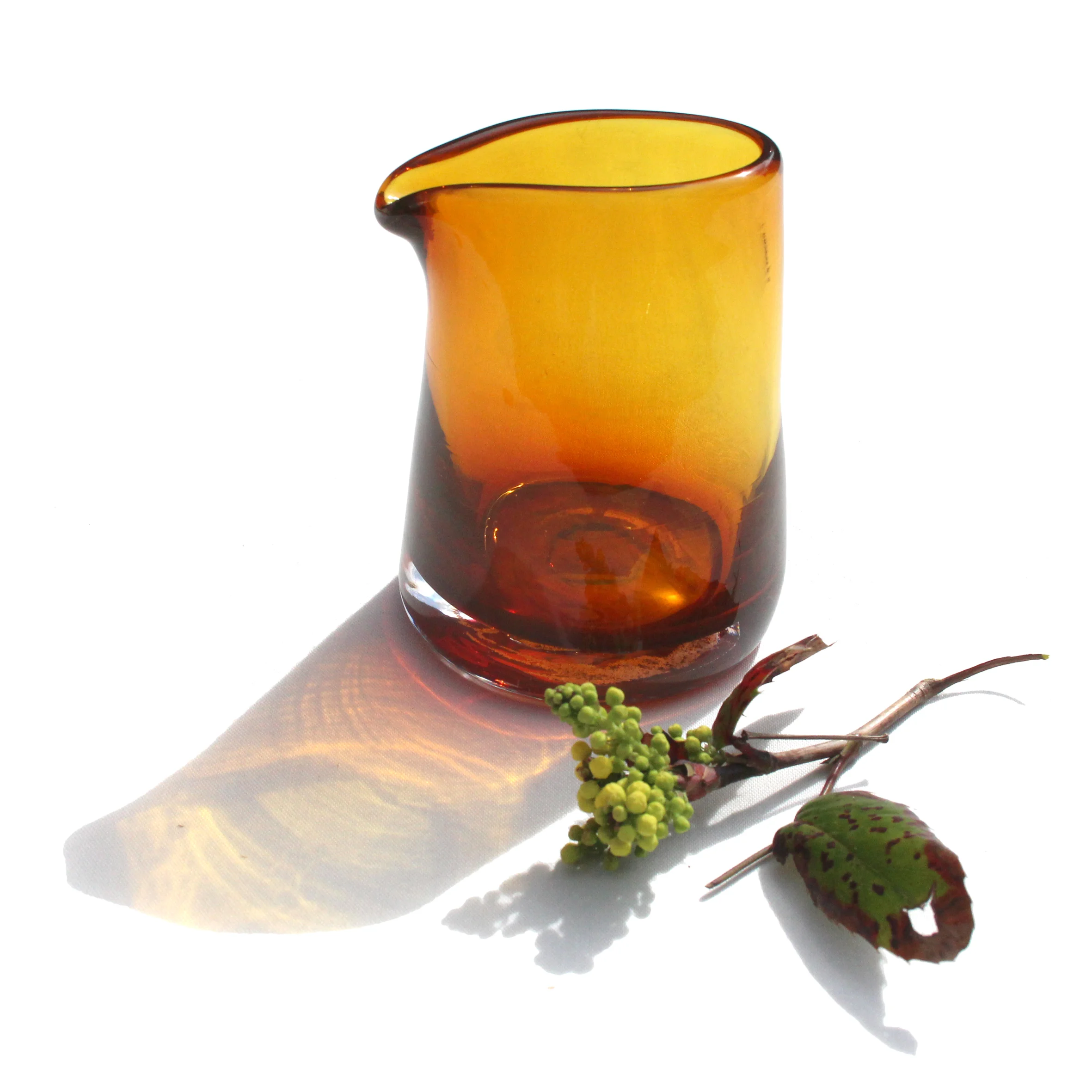 Amber Milk Jug