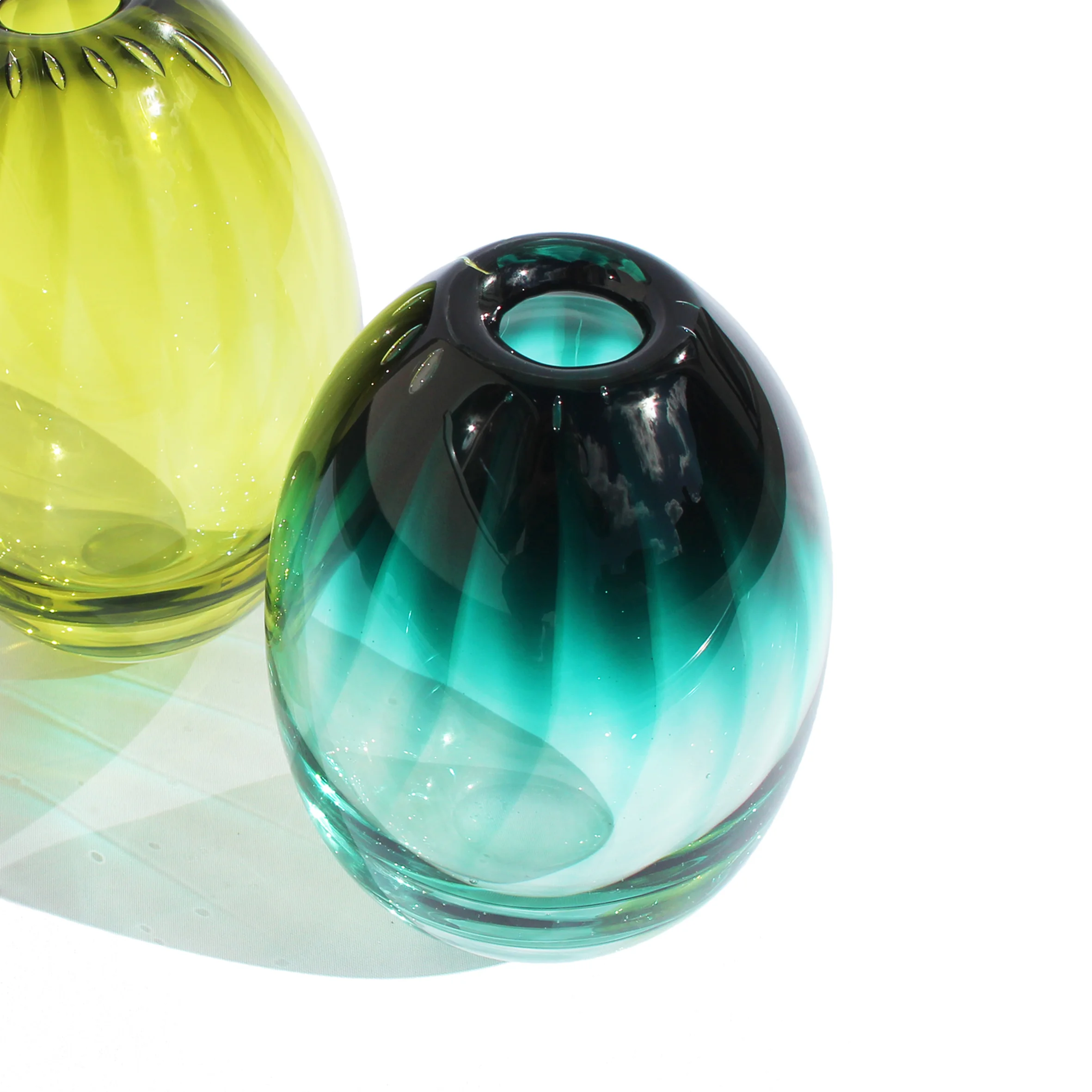 Jade Tall Laccaria Vessel