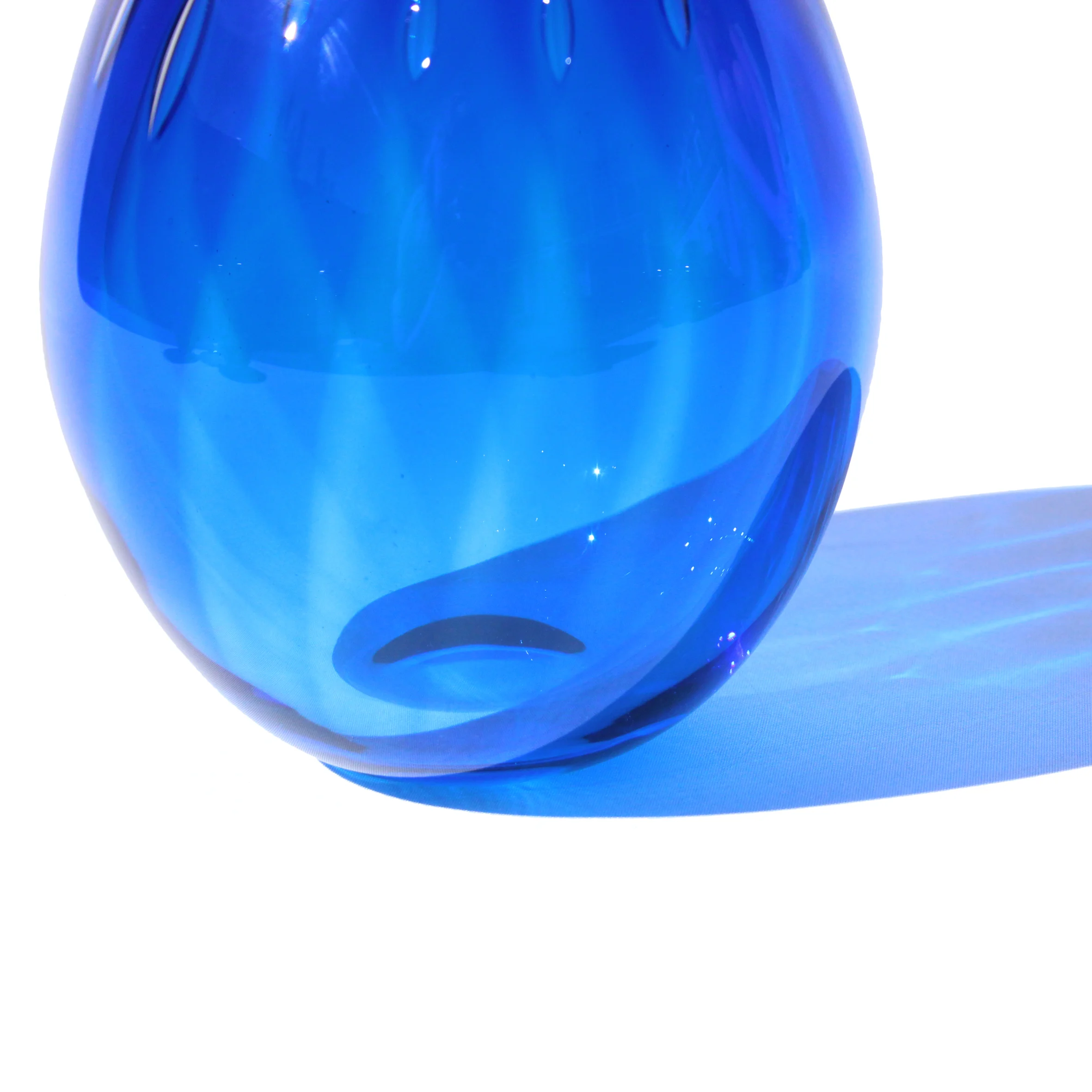 Sapphire Tall Laccaria Vessel