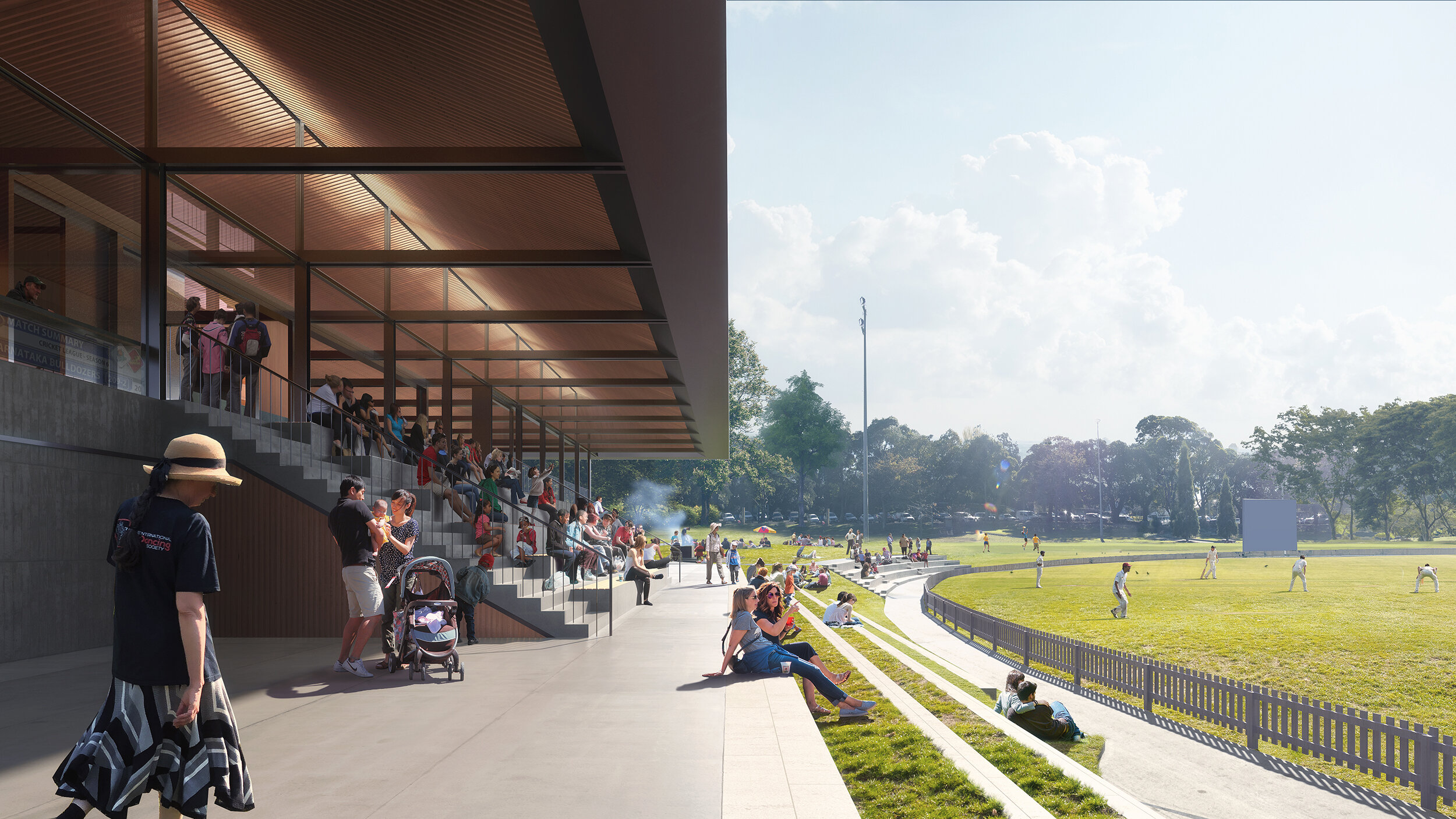 September 2019 - Allan Border Oval Pavilion receives planning approval