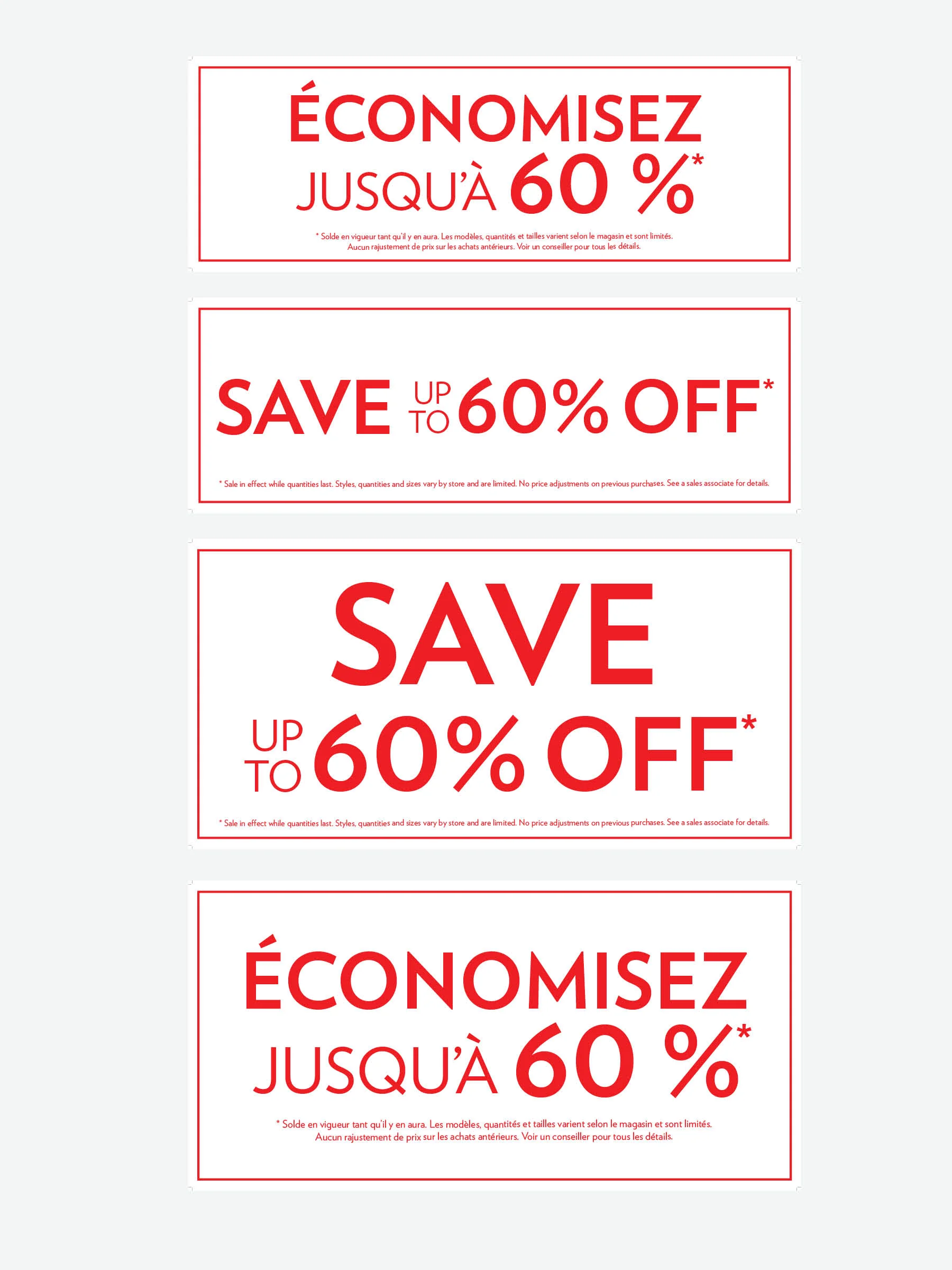 hr2 Canada Day Store Signage