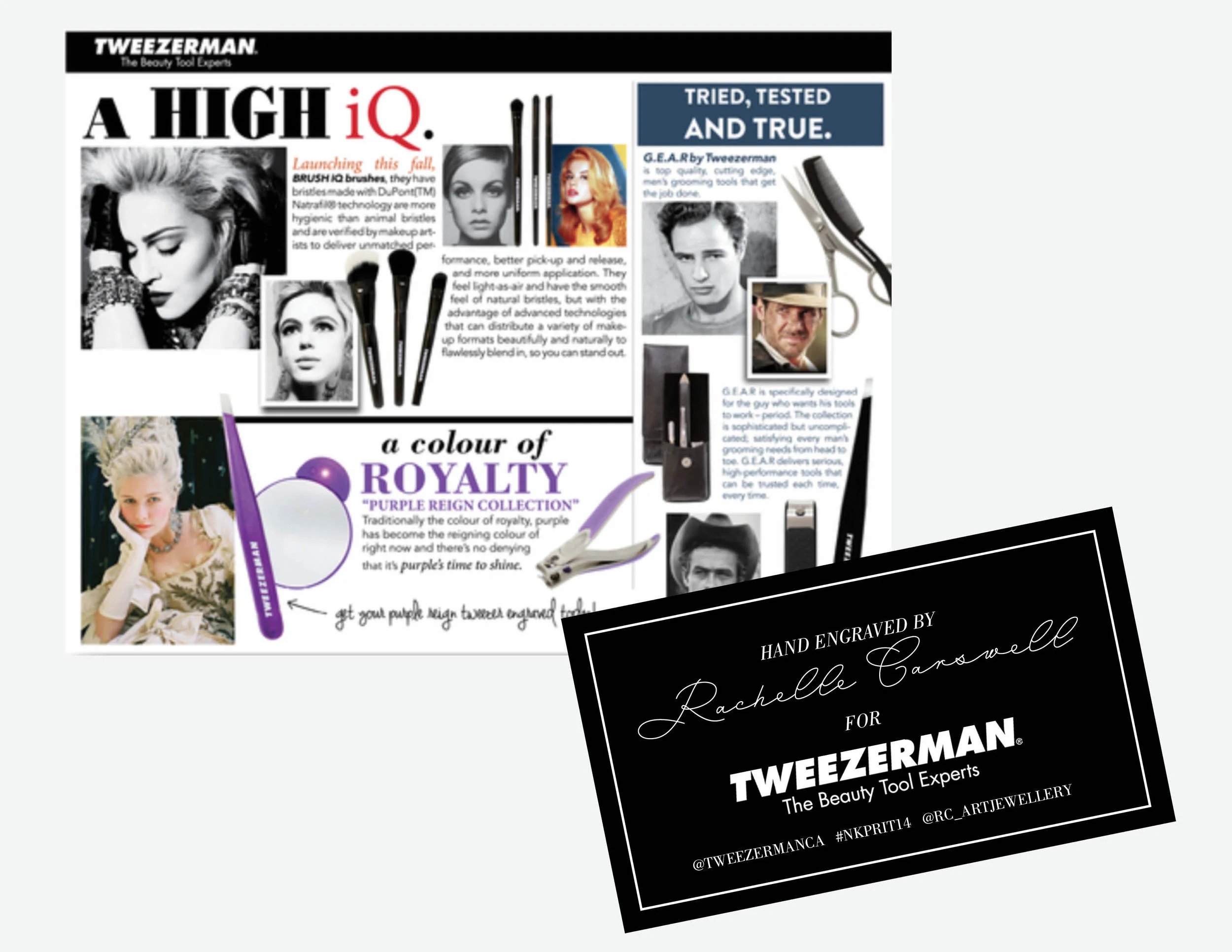 Tweezerman Signage