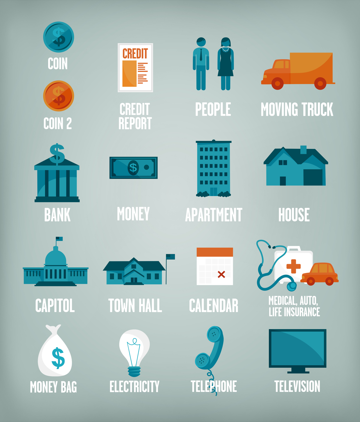 Bank of the West Icons