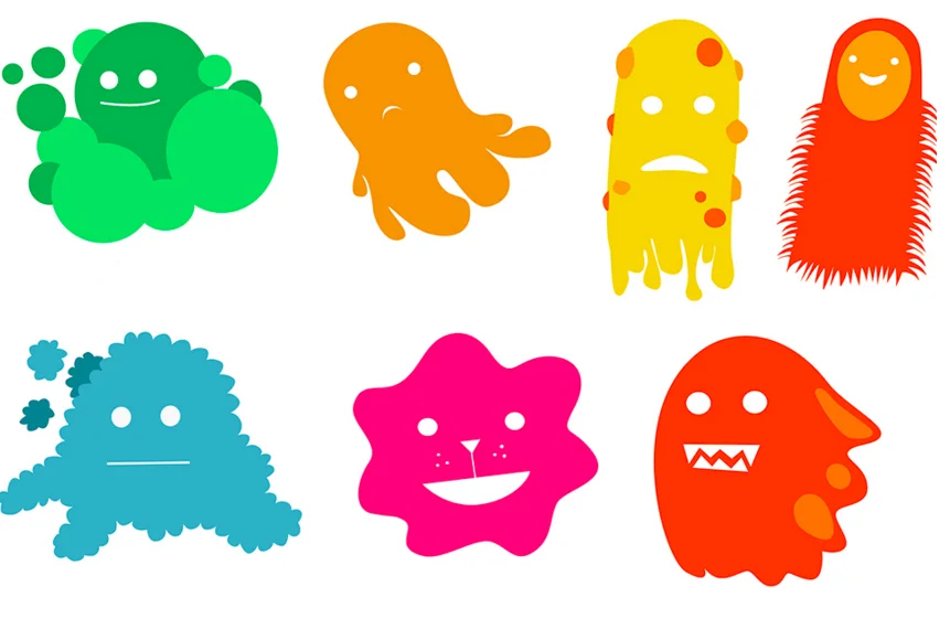 Oust Spray Odor Icons