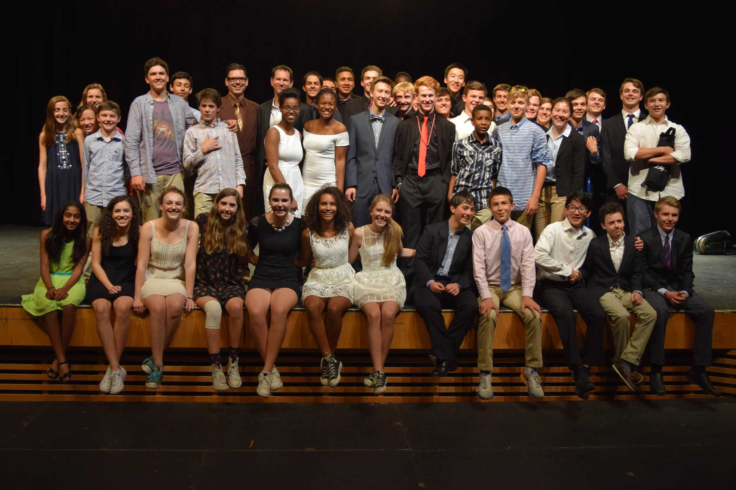 What an awesome bunch of kids, I was honored to have been able to share my music and experience with them. It definitely was a mutually benificial evening! 