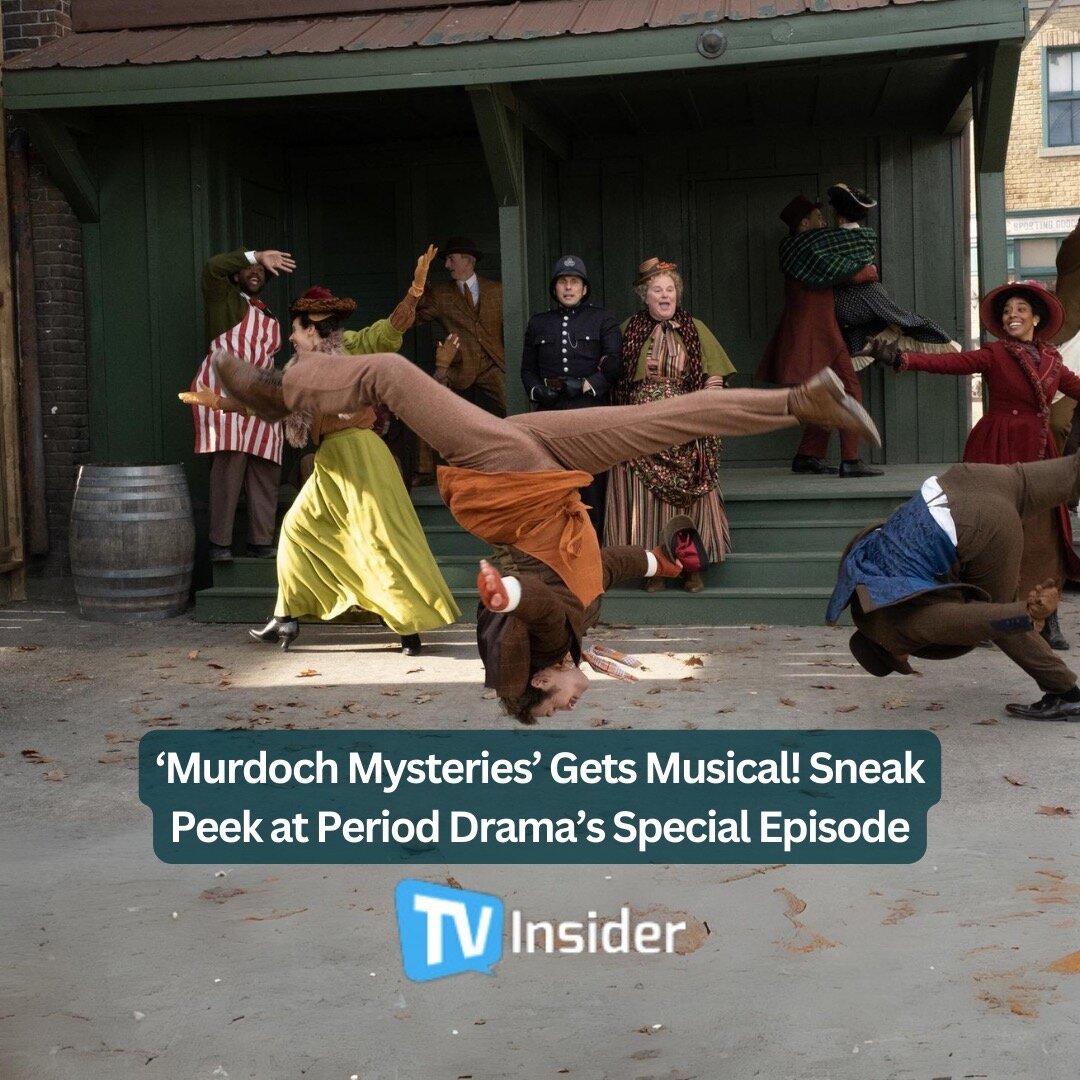 &quot;Murdoch Mysteries may be 17 seasons in, but it can still find ways to do something new. And in this case, that means a musical episode! @tvinsider has an exclusive sneak peek at the event.&quot; Coming this season to @ovationtv!