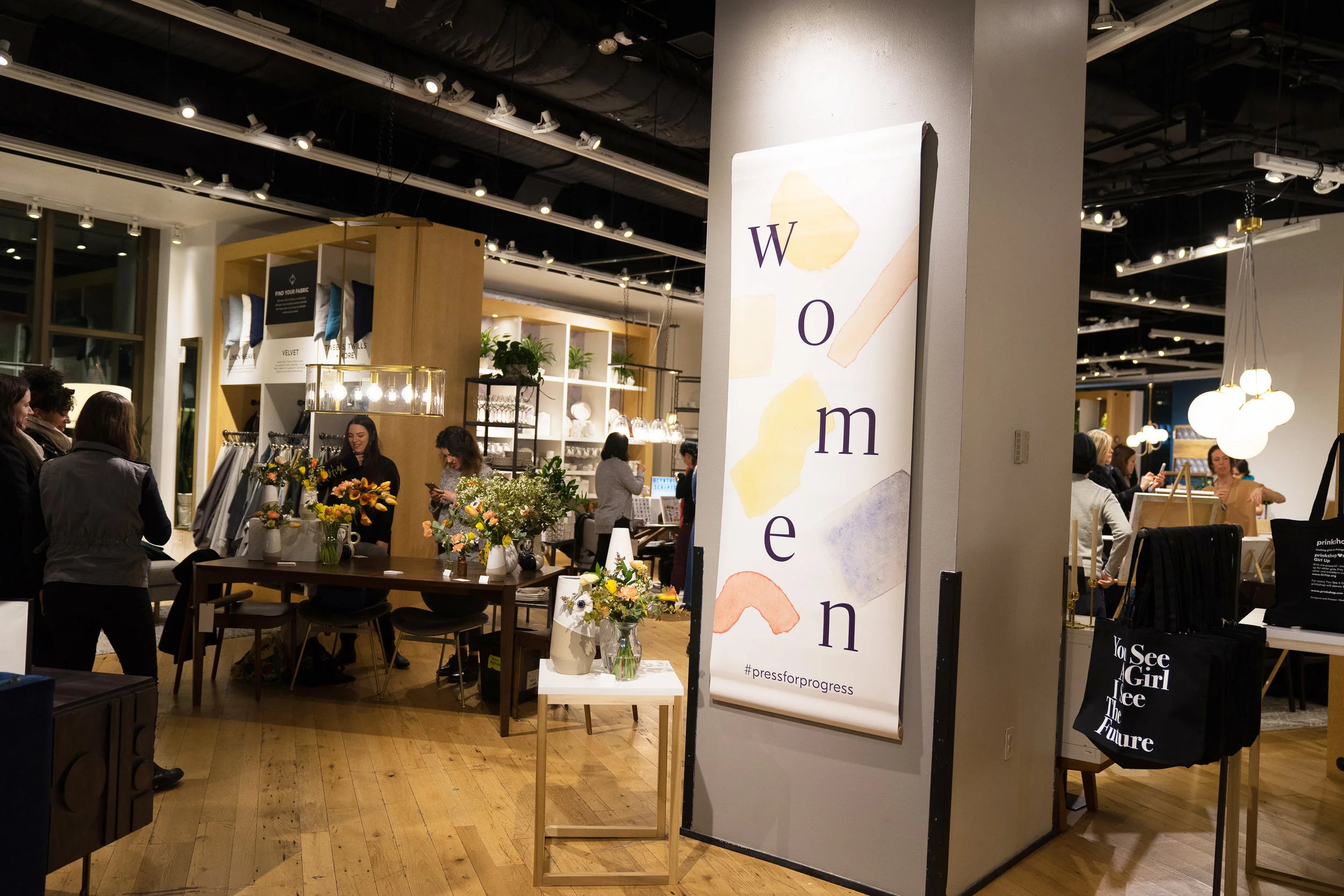 WEST ELM WOMEN'S DAY EVENT 2018