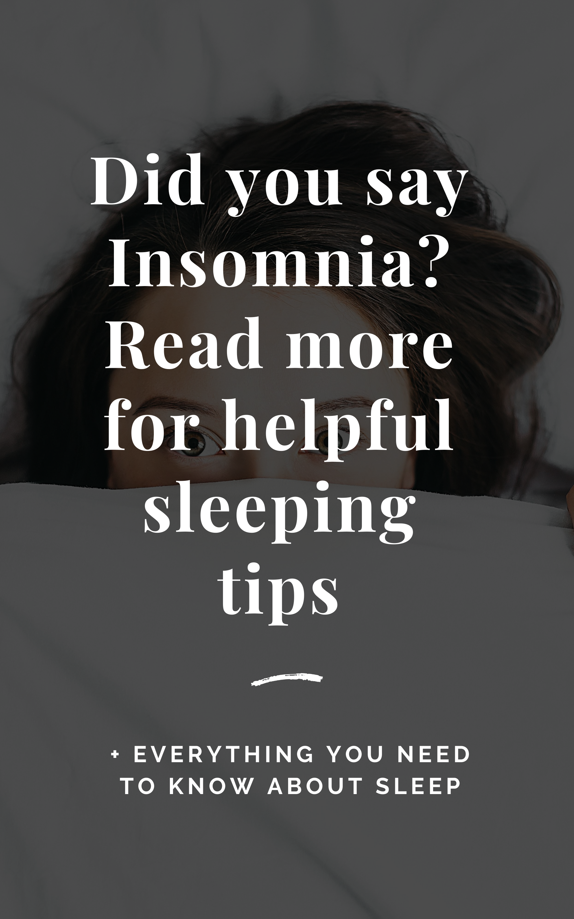 Did you say Insomnia?