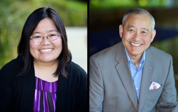 Left to Right : Marci Nakano will be EDI's new Executive Director after Alan Sugiyama's departure late February.