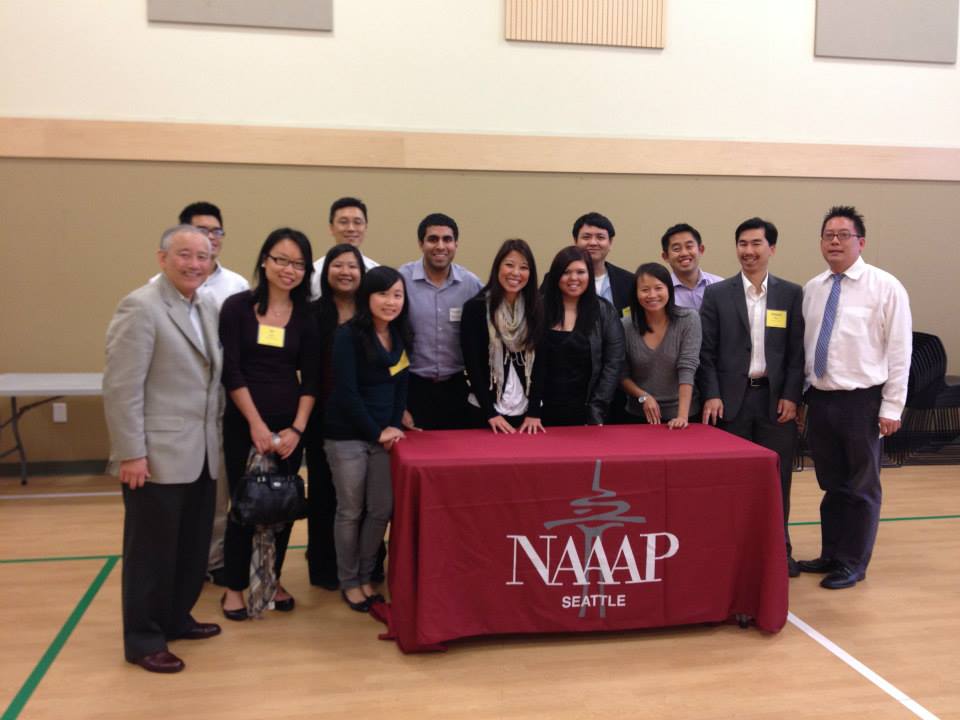 Above: NAAAP-Seattle had a booth at EDI's Leadership Together Conference held at ACRS in 2013.
