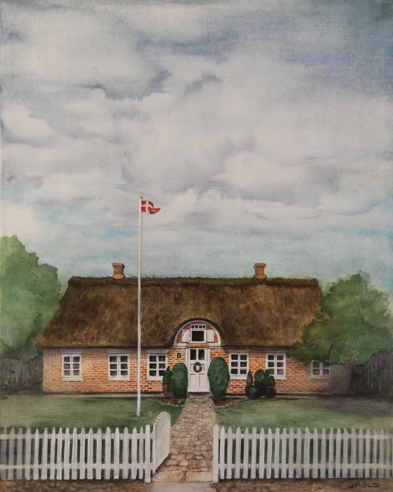 Fanø House Portrait