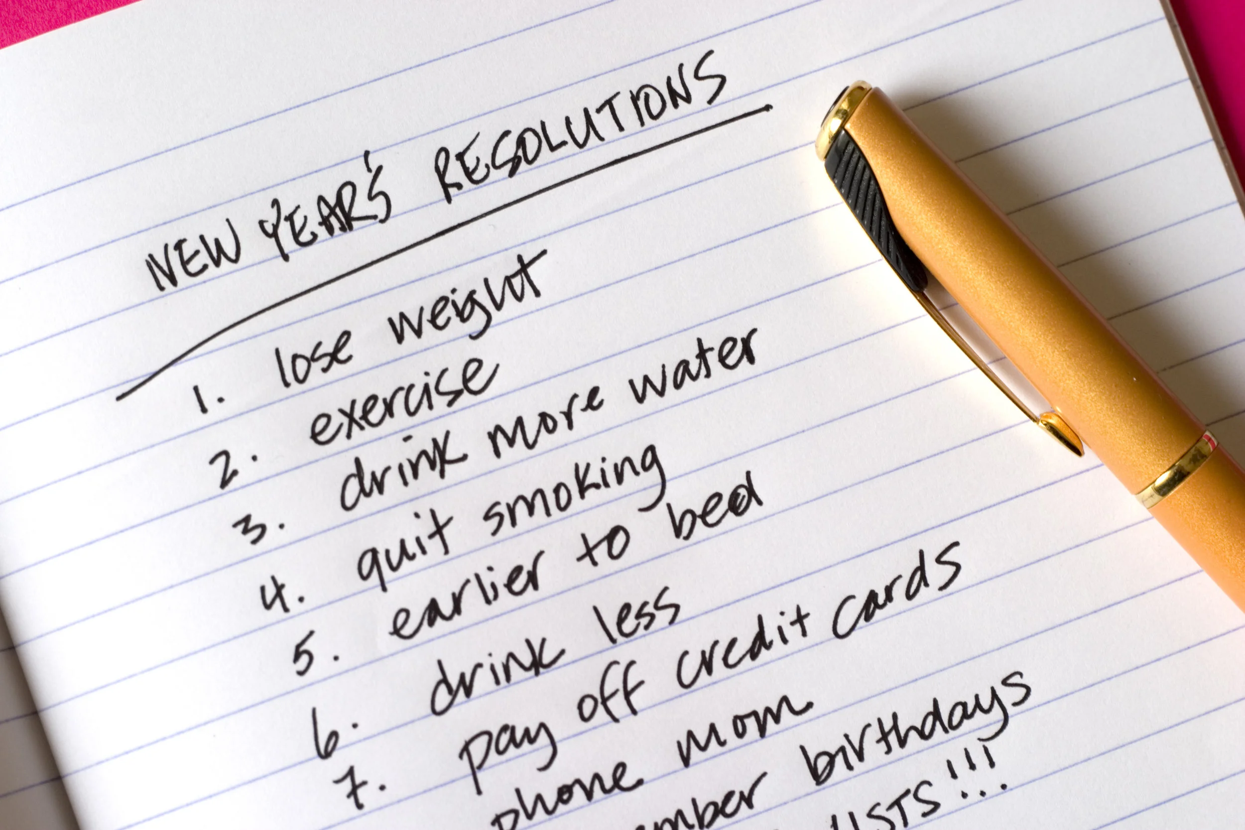 Fulfill Your New Year Health Resolutions