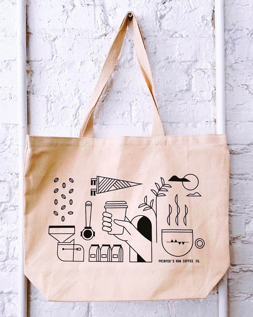 PRCC Tote — Printer's Row Coffee Co.