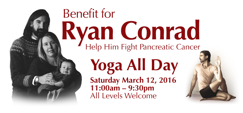 Yoga All Day - An all levels benefit for Ryan Conrad