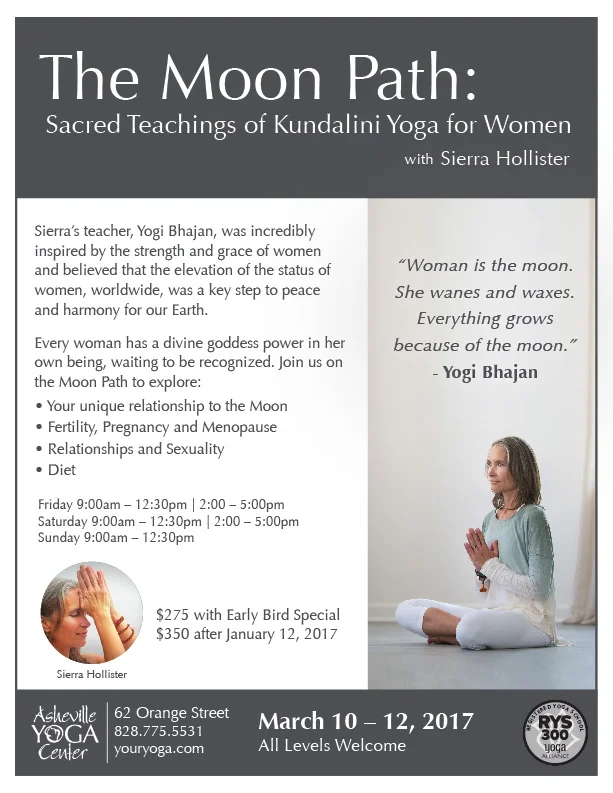 The Moon Path: the Sacred Teachings of Kundalini Yoga for Women