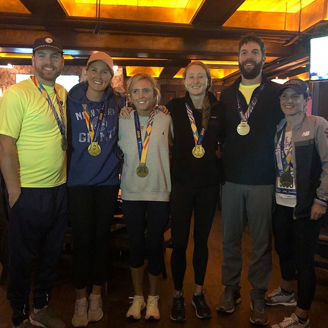 Congratulations to all the runners in yesterday&rsquo;s NYC Marathon!! These 6 finishers are truly inspiring! #tscnycmarathon