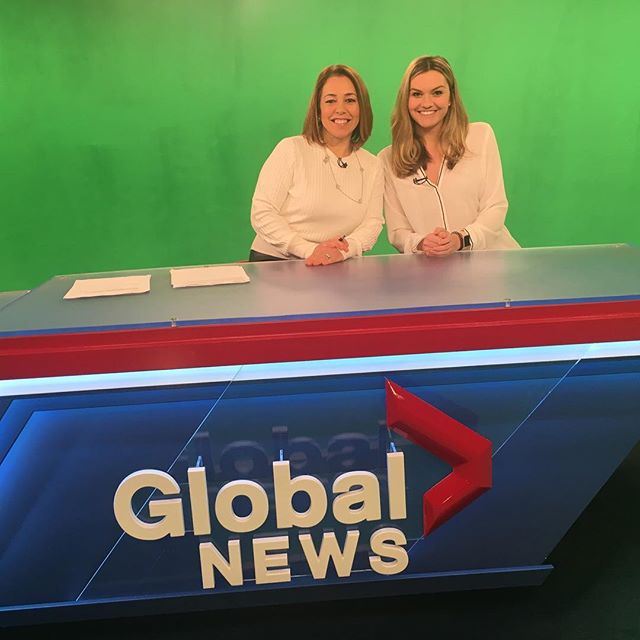 Great afternoon at Global today! Thank you @global_montreal for giving us a platform to discuss our approach to philanthropy. You can watch the segment on Focus Montreal Saturday at 5:30pm or Sunday at 11:30am.