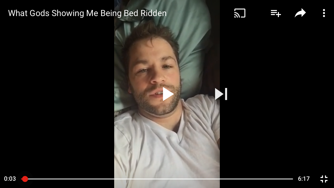 What God's Showing Me While Bedridden