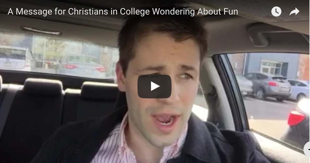 A Word for Those in College Facing Temptation