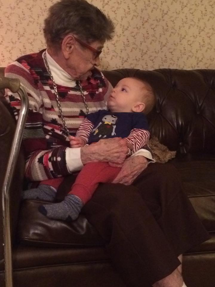 Nanny and Lukas in 2016
