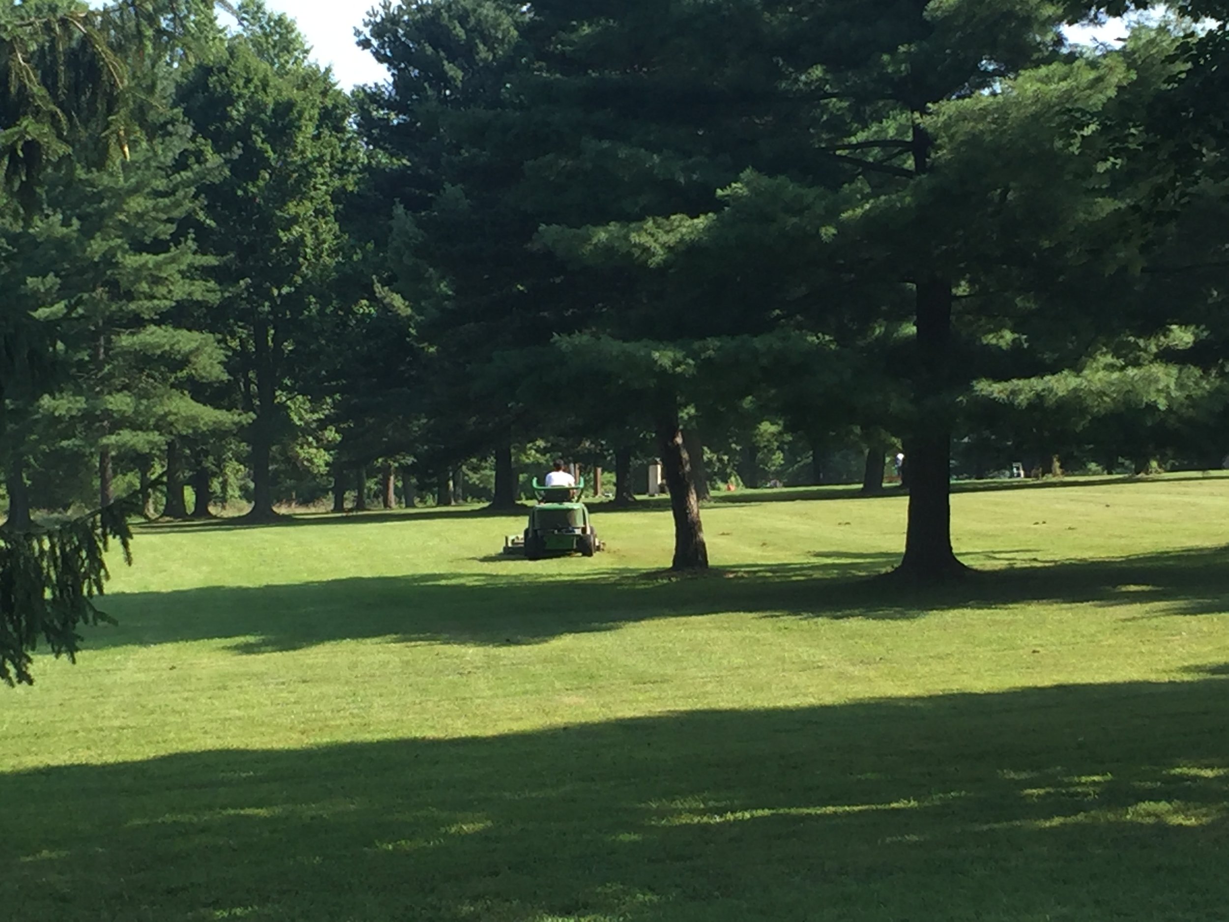 A Lawnmower Interrupted My Prayer, or Did It?