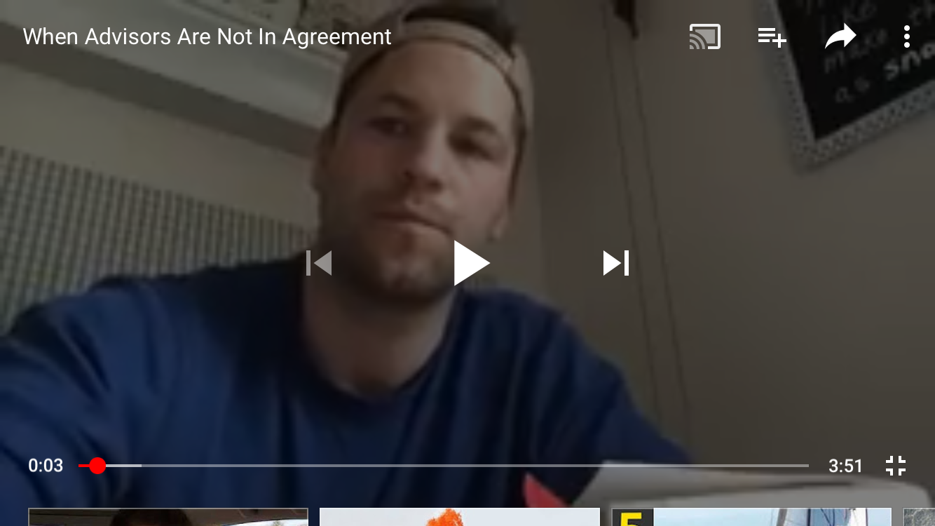 Help! I Got Conflicting Advice.