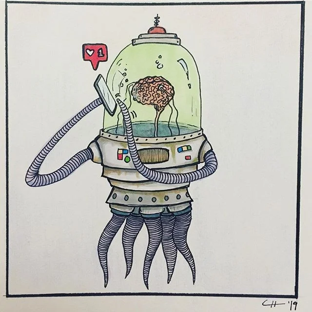 Day 2 - &ldquo;Mindless&rdquo;
#inktober 
#inktober2019day2