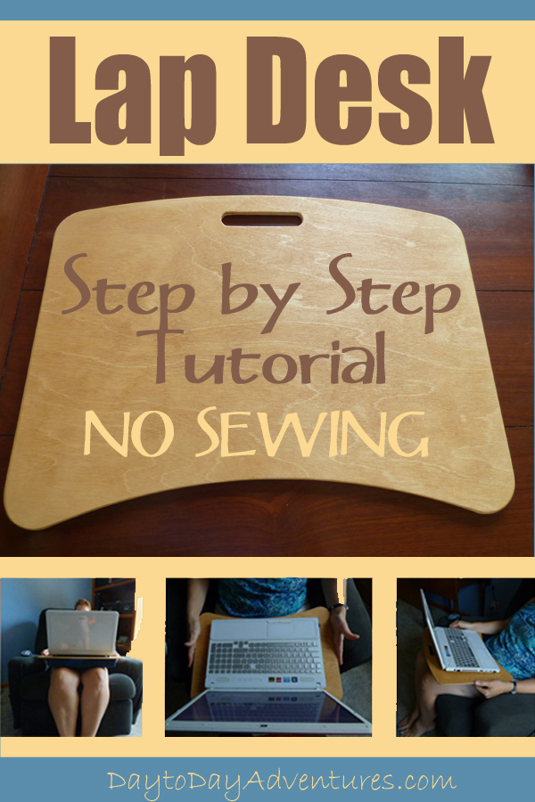 DIY Lap Desks (No Sewing Required!) - A Beautiful Mess