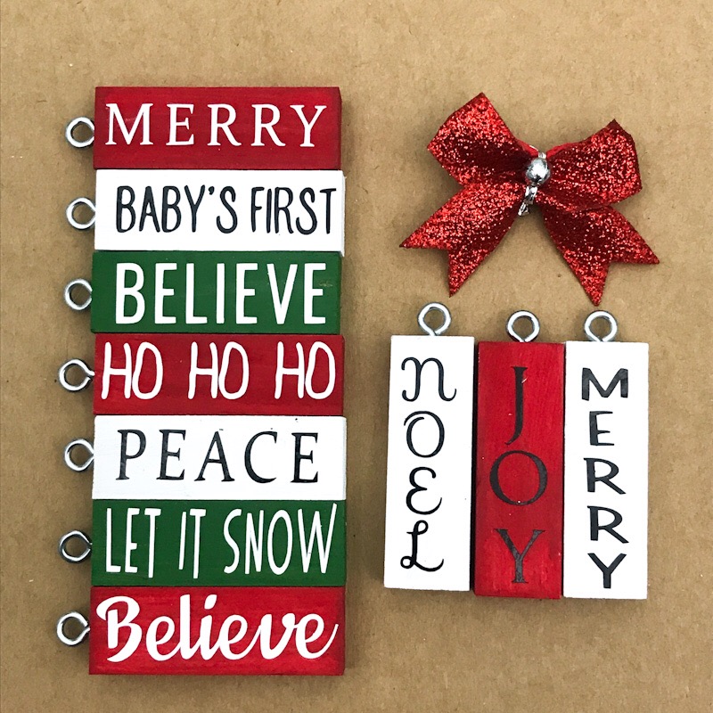 Diy Personalized Christmas Ornaments