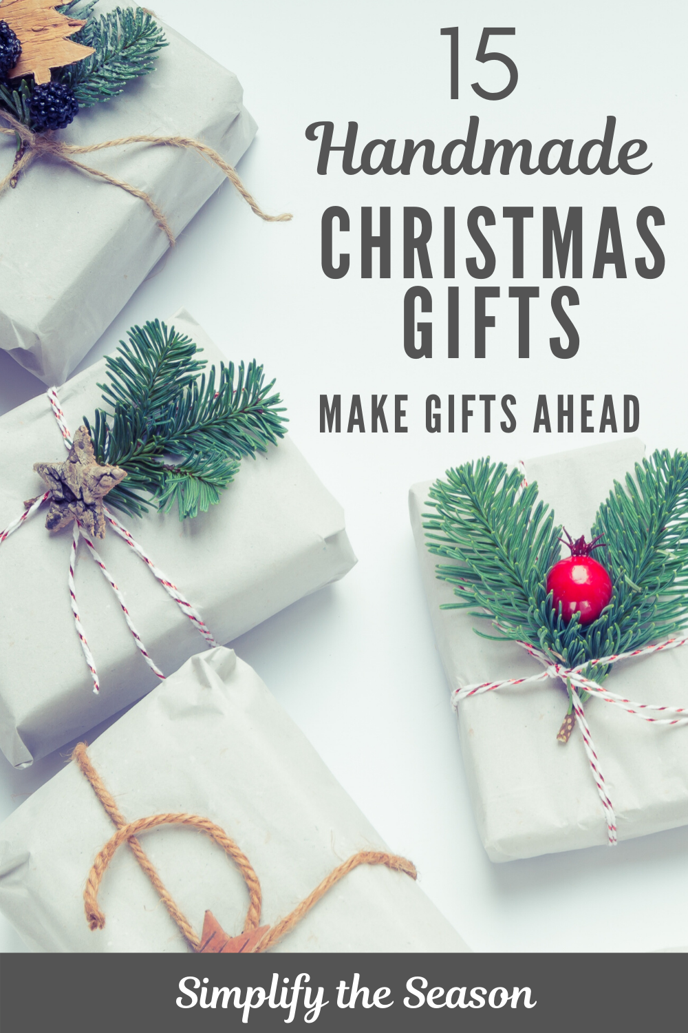 15 Homemade Christmas Gifts to make ahead — Day to Day Adventures