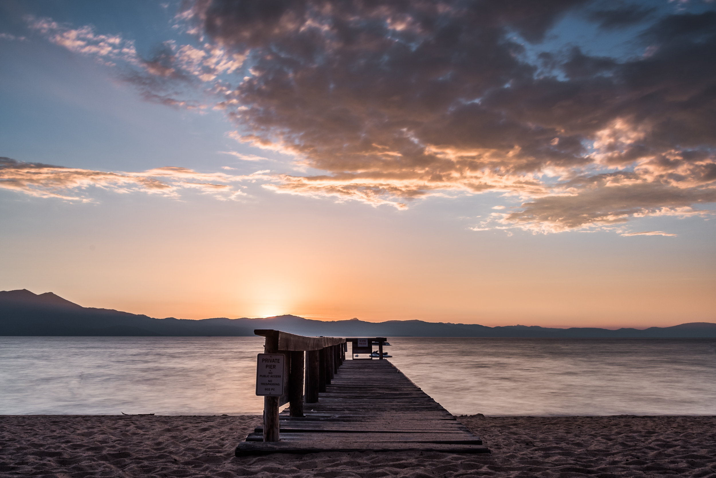 South Lake Tahoe Sunset