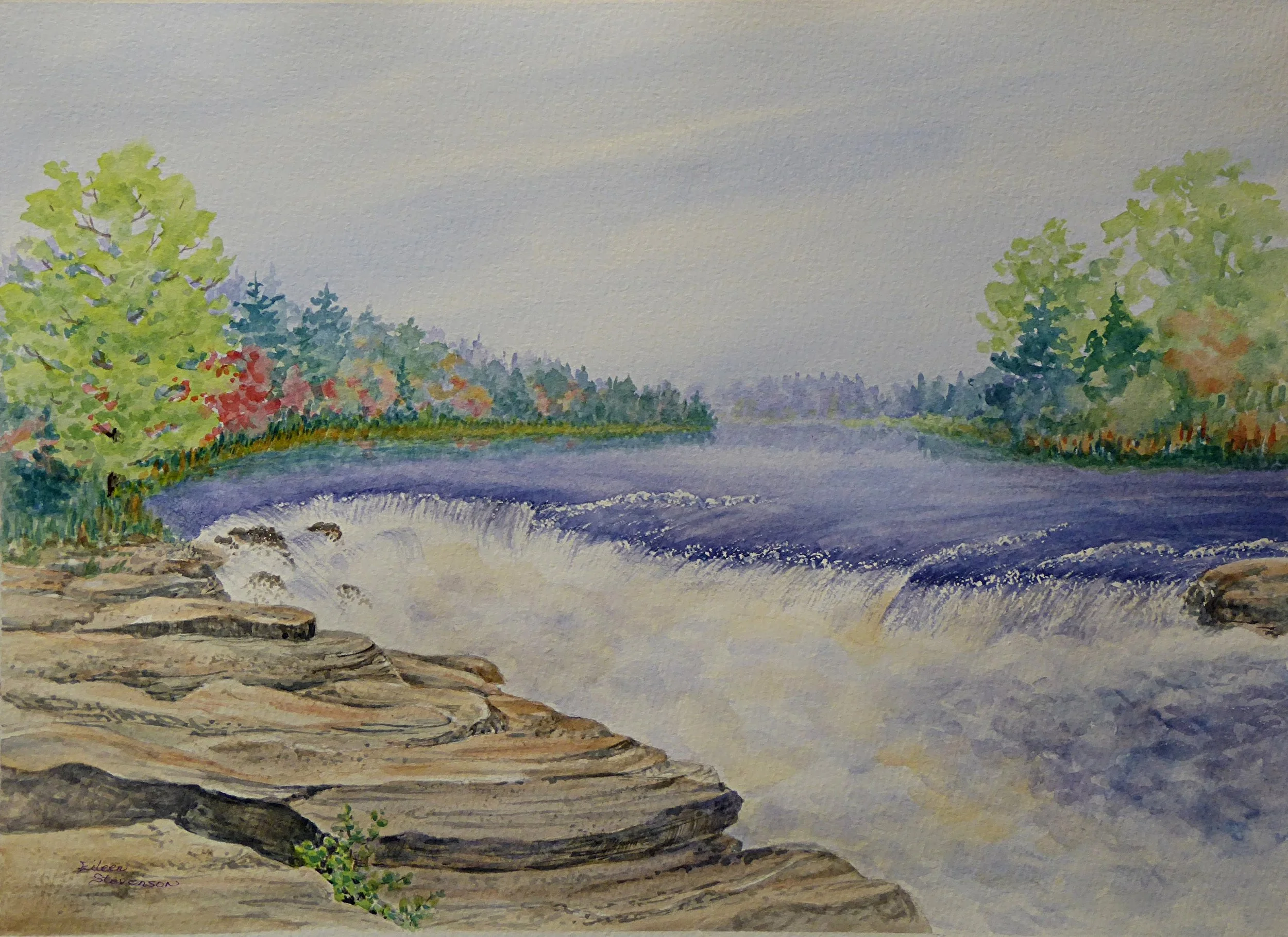 Shale Rock Falls