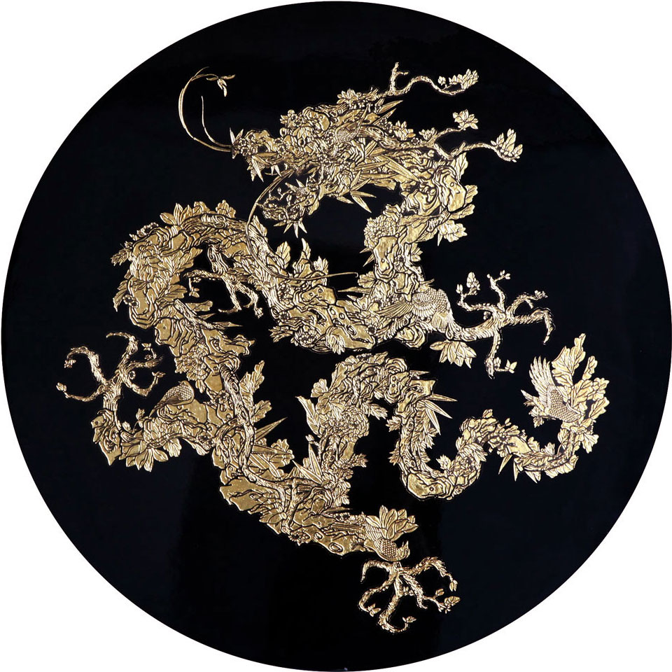 Floral Dragon No. 5