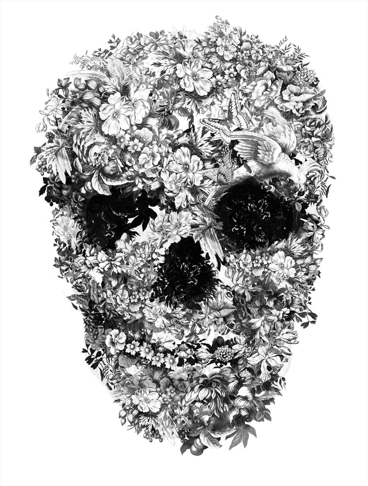 Floral Skull