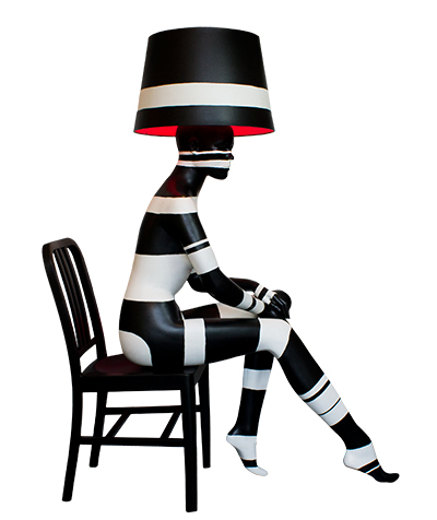 "sitting stripes"