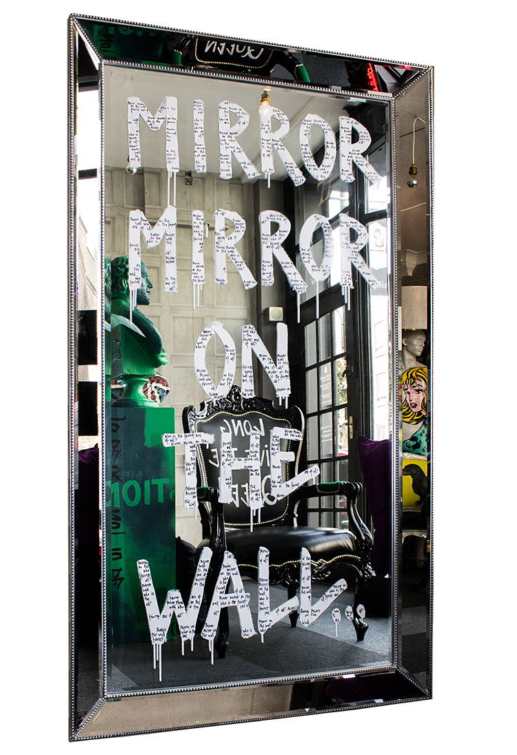 "Mirror Mirror on the wall white"