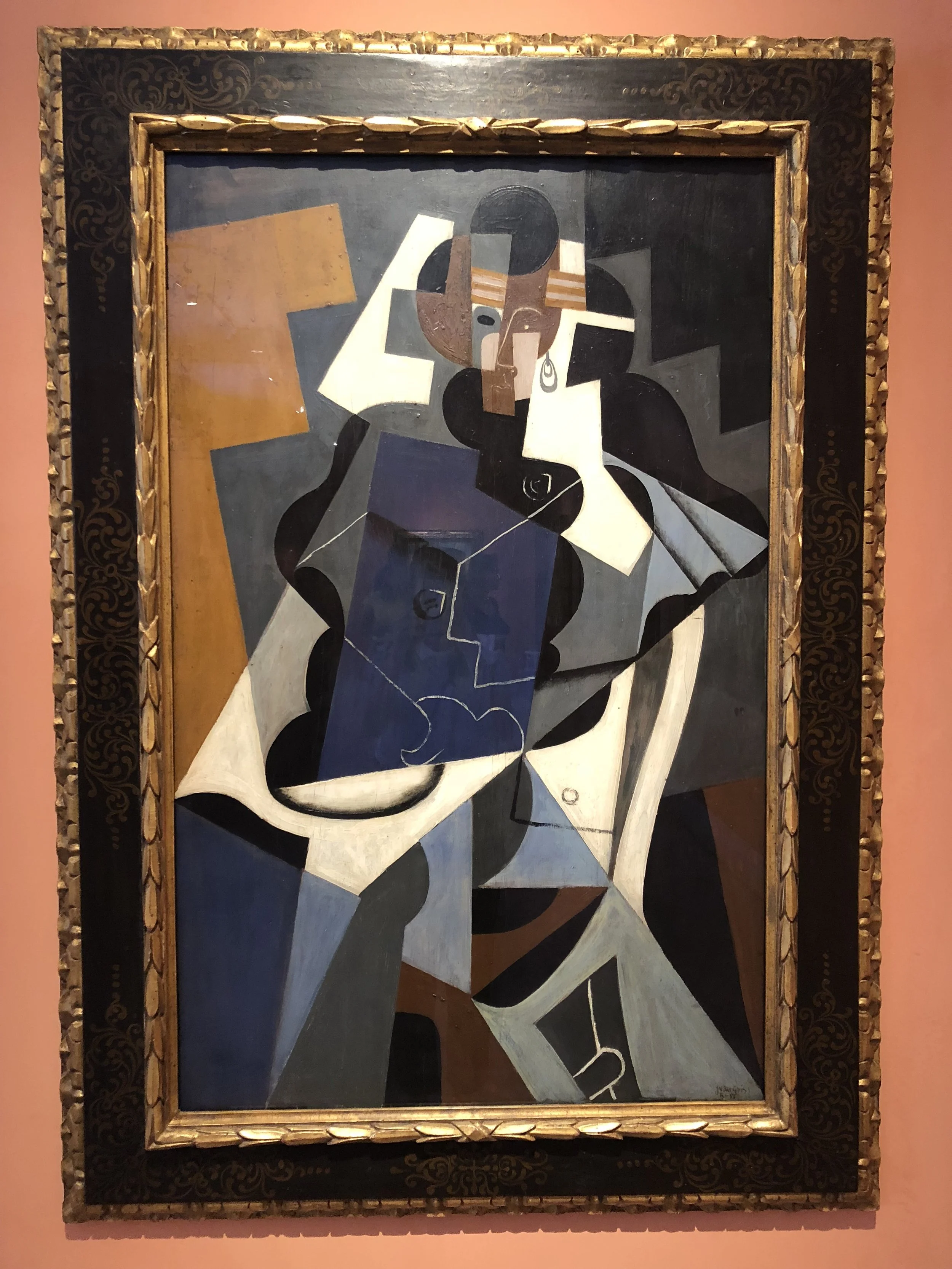 Juan Gris Seated Woman, 1917