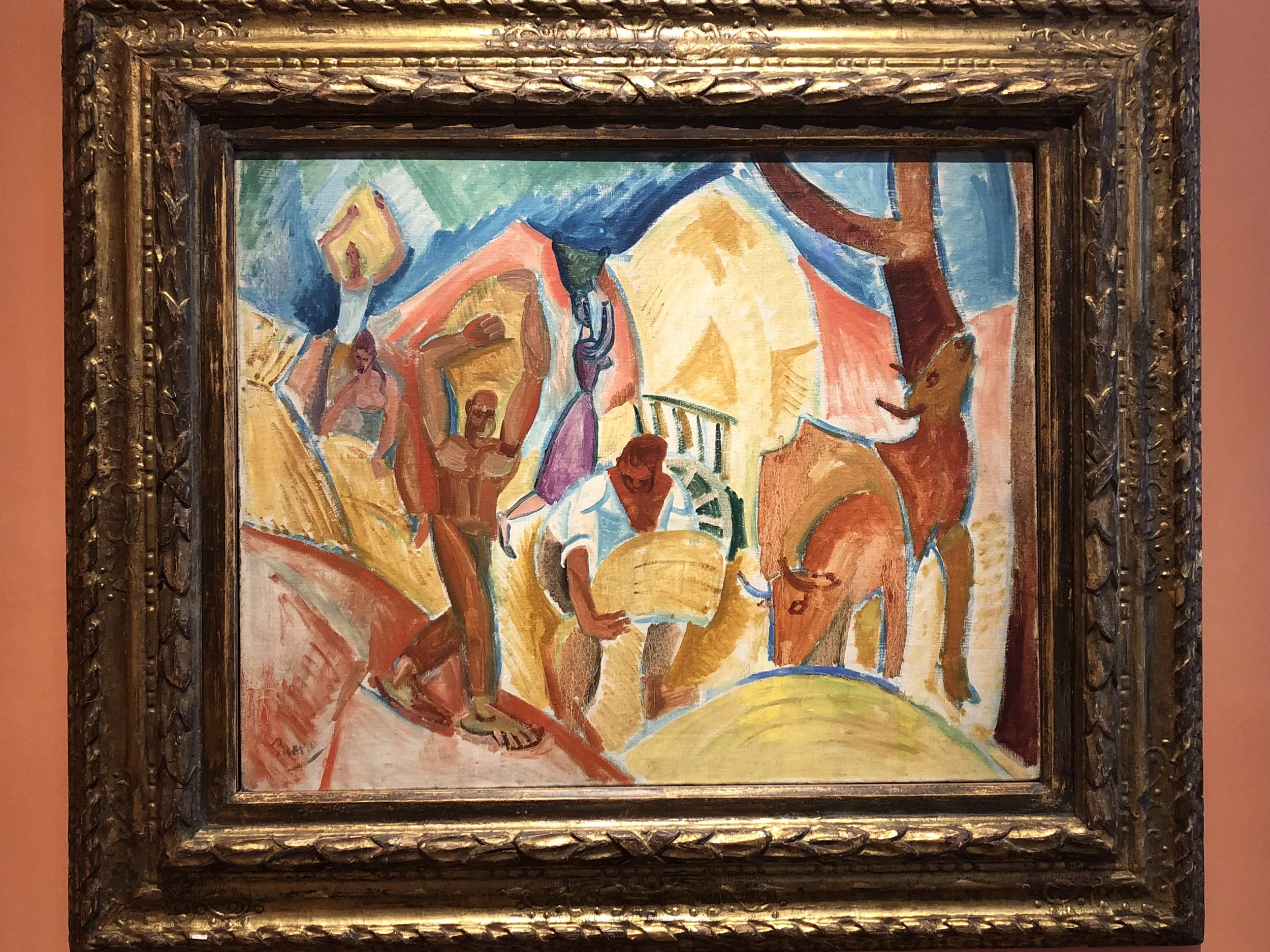 Pablo Picasso The Harvesters, 1907