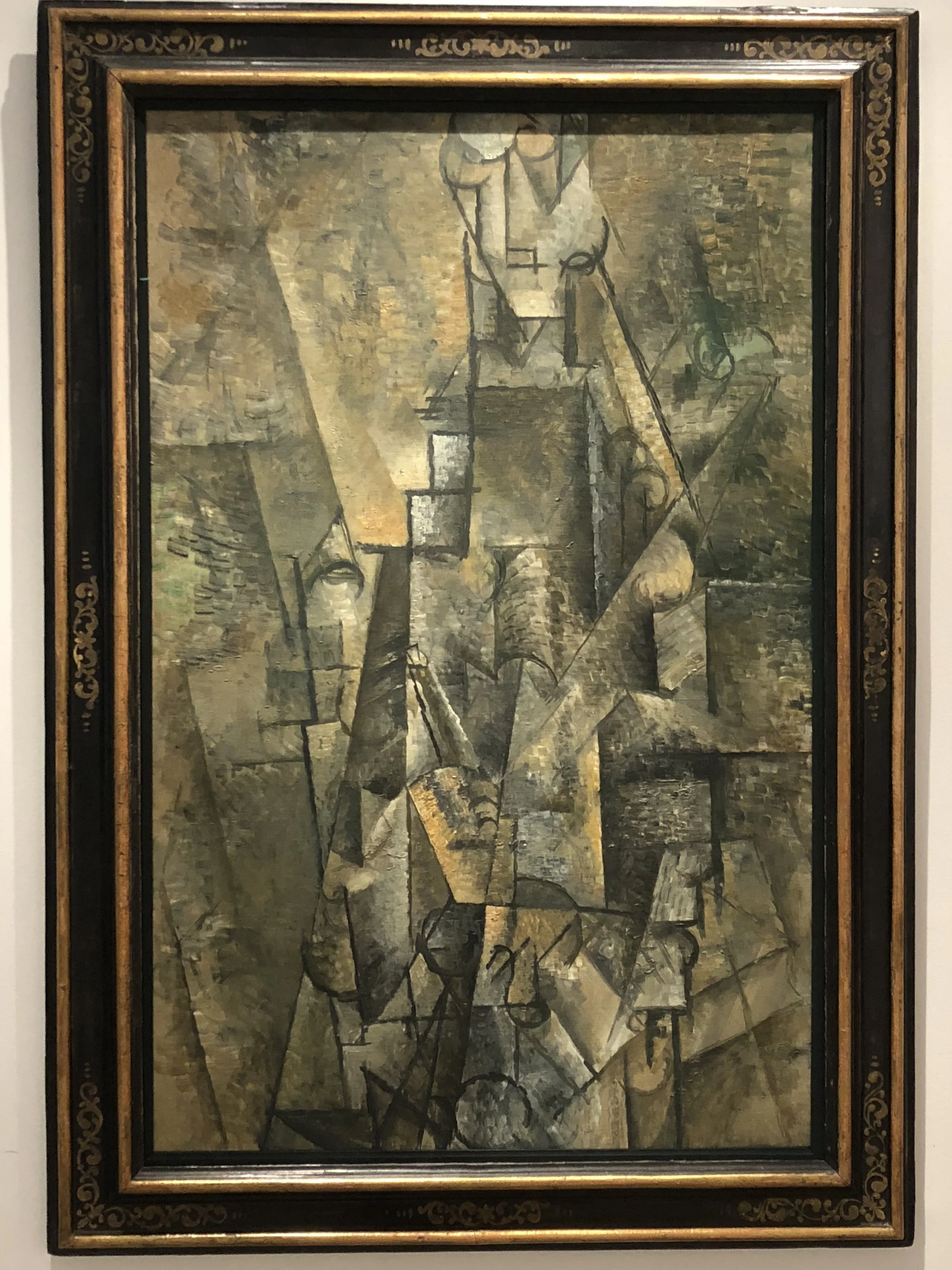 Pablo Picasso Man with a Clarinet, 1911-1912