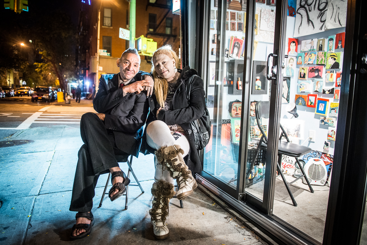 Louis and Deb at The Stand on 7th