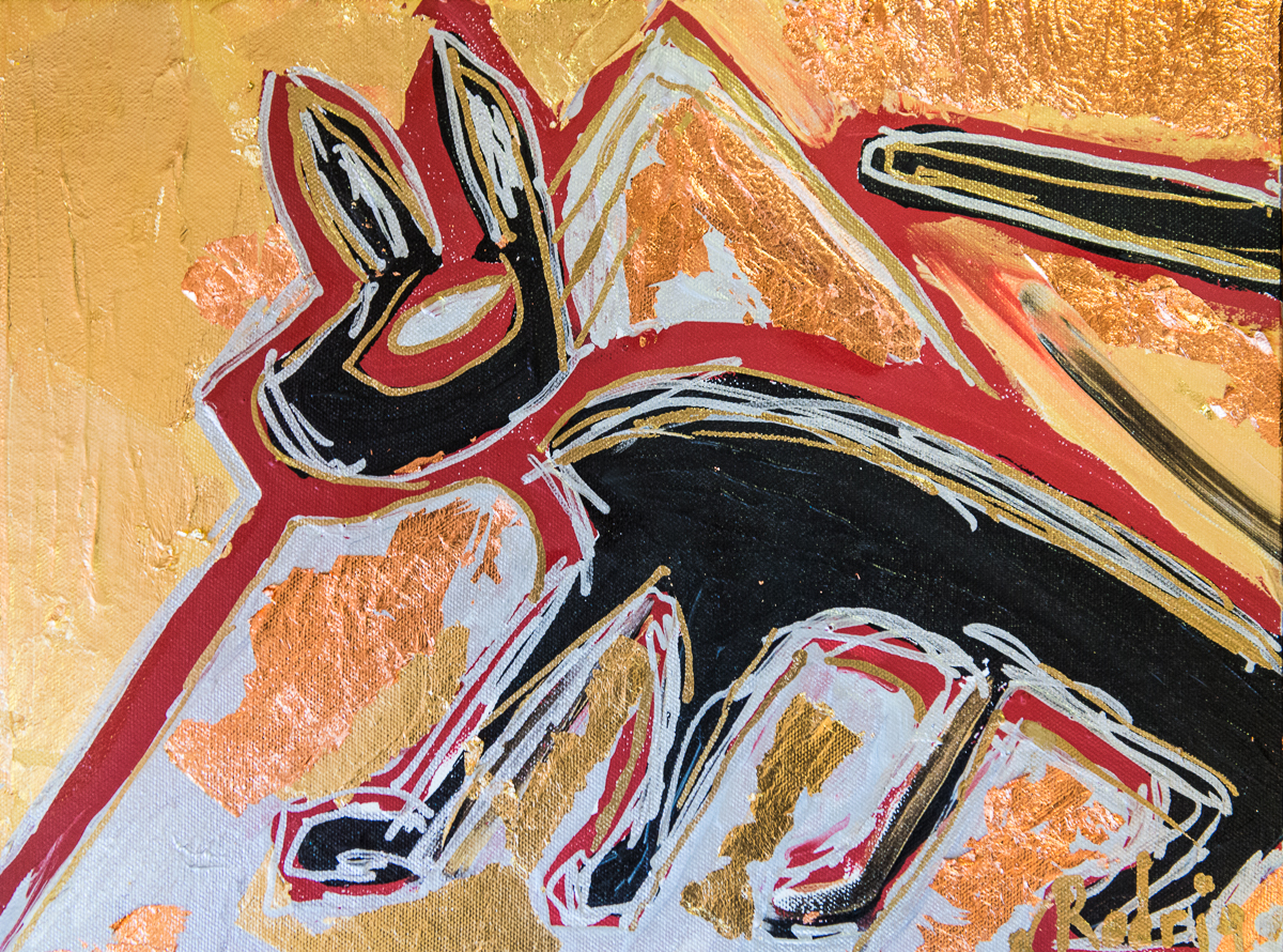 Painting of golden 