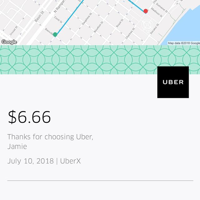Not today Satan.  @uber
