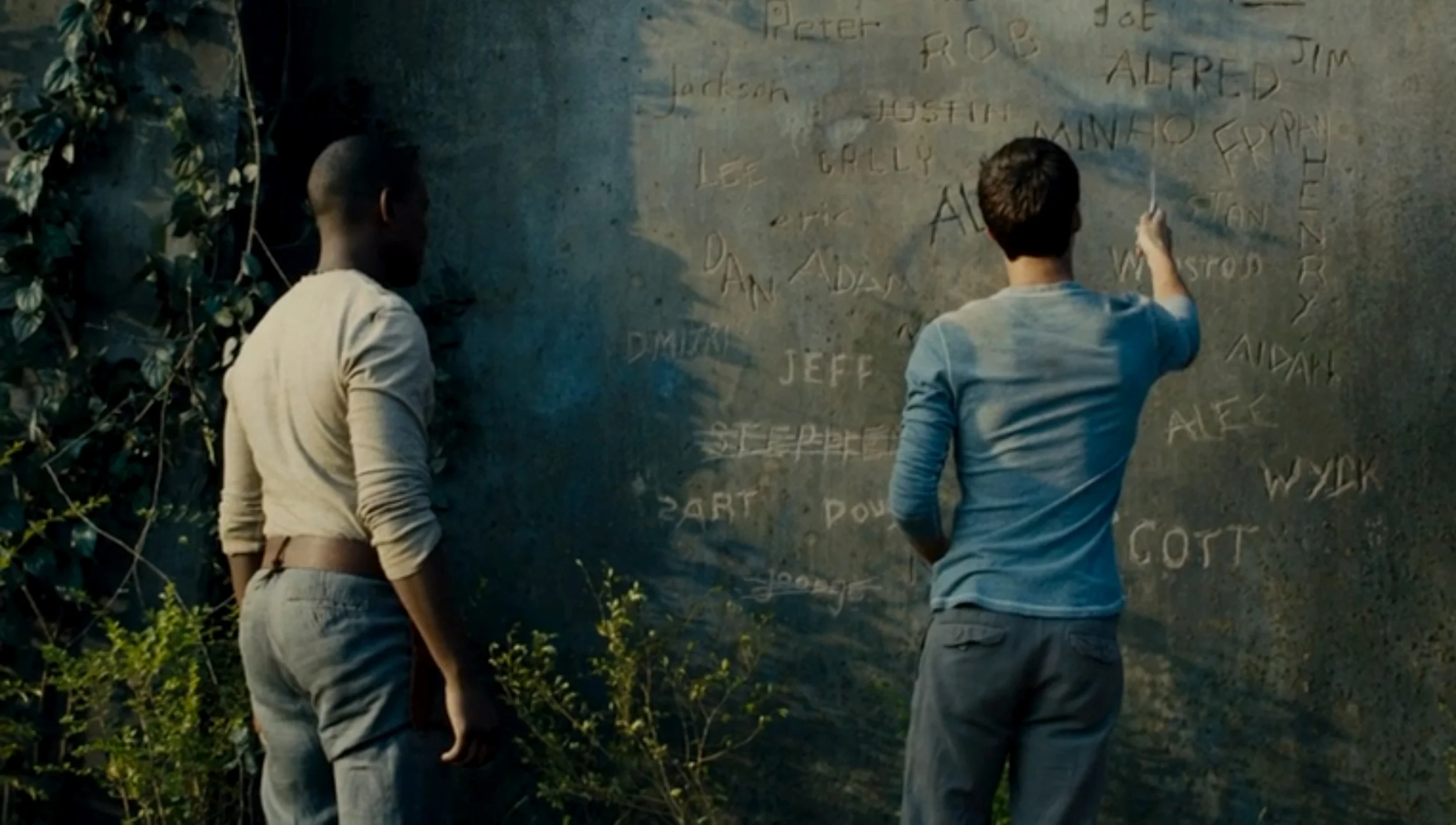 Maze Runner : Name Wall