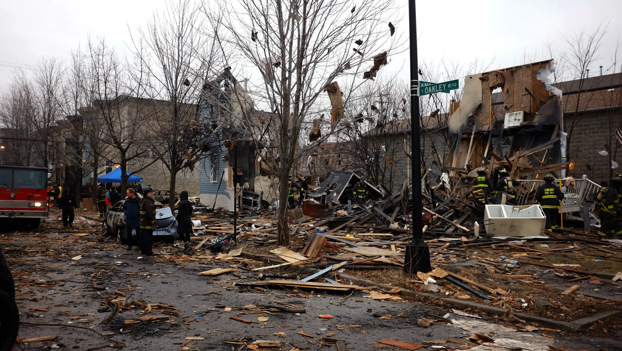 Chicago PD : Exploded House