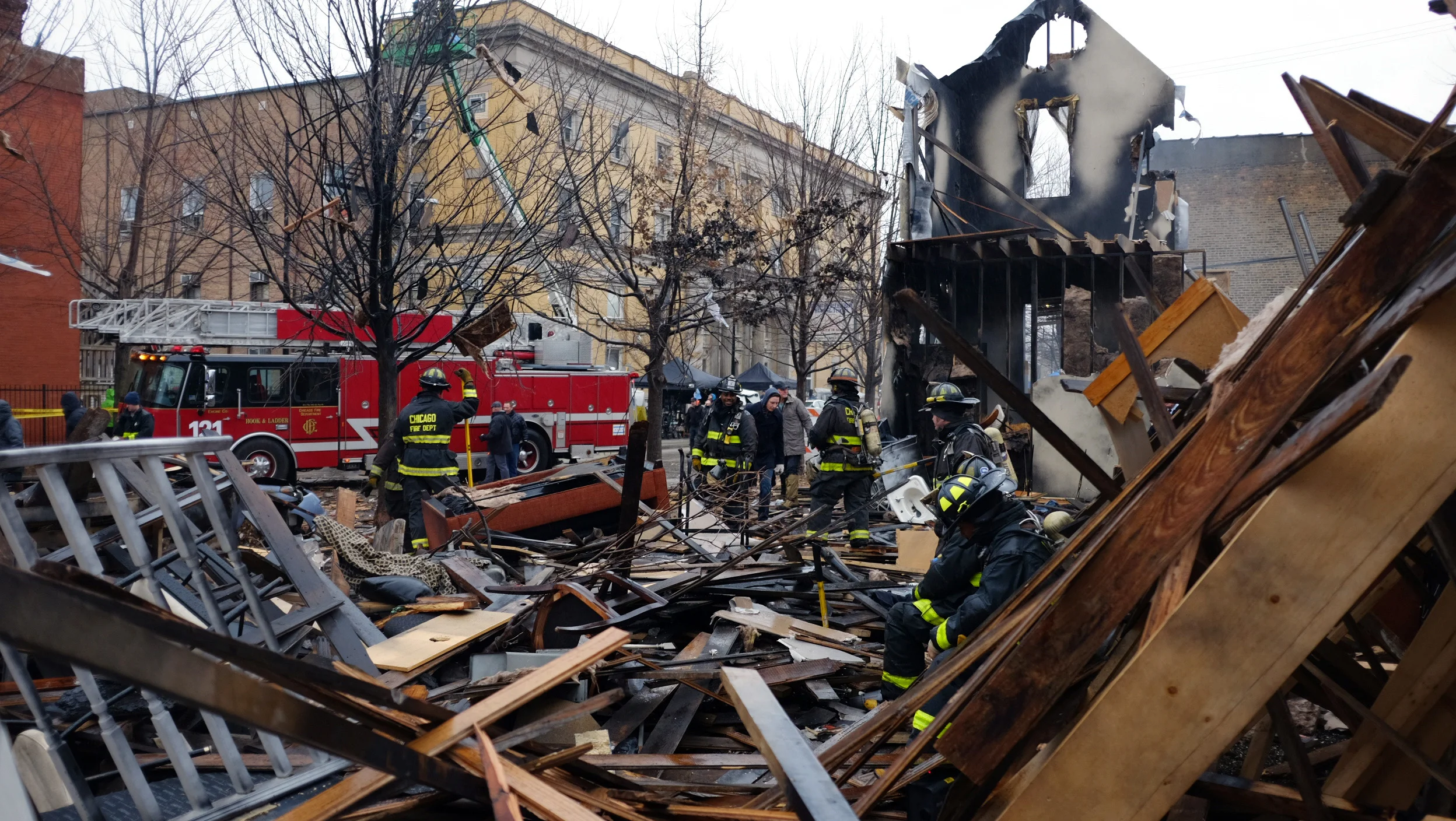 Chicago PD : Exploded House