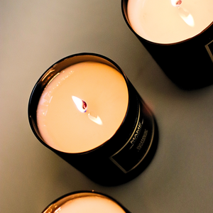 SAINT M×××××× FOODIE god eye Orchid, driftwood, Sea Salt - Gold Luxe 9.5oz — MAME Soy Candles