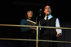 Sonja Perryman and DAJ in Book of Daniel excerpt at FlipFest