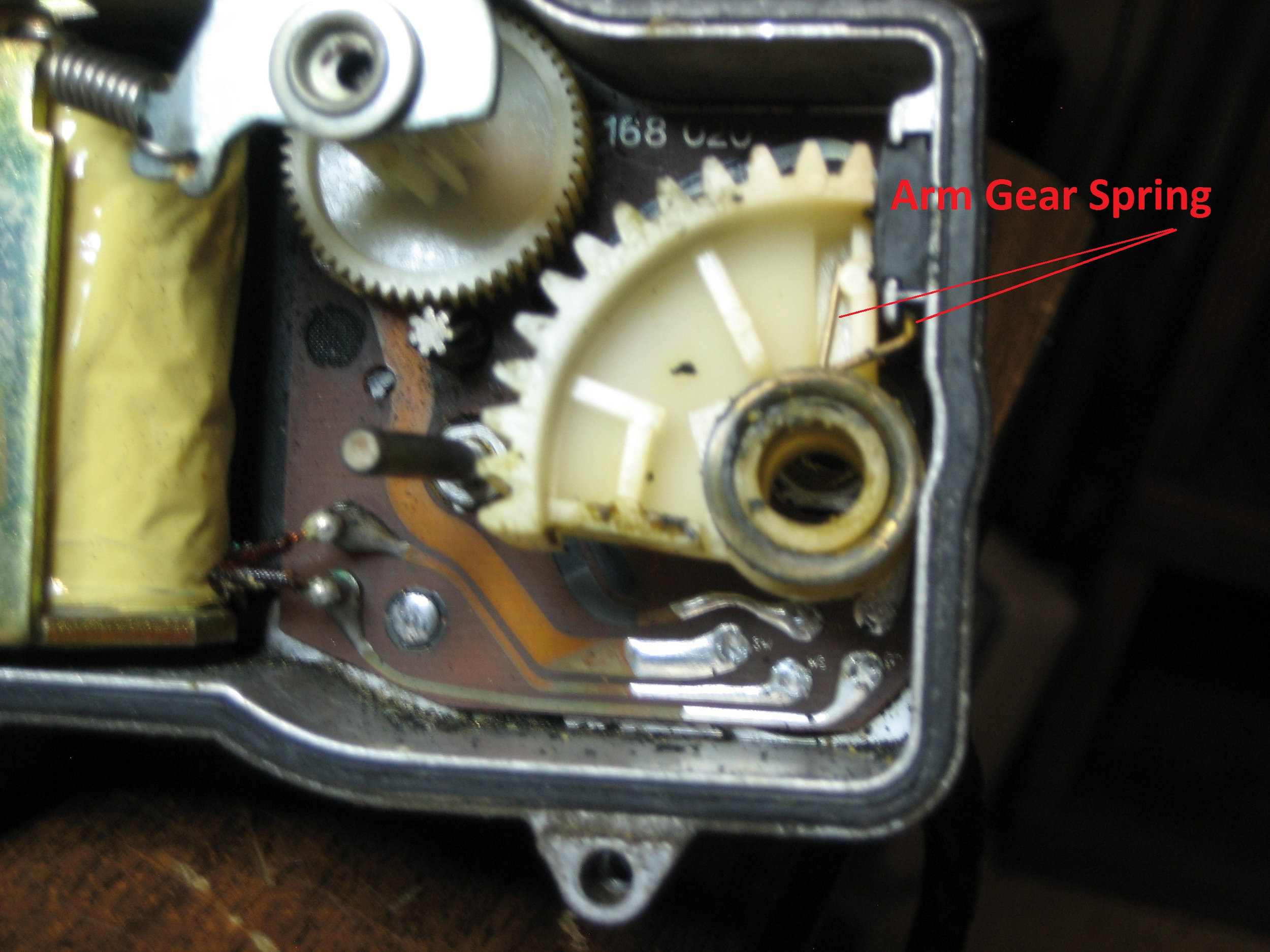 Actuator - Arm Gear Spring