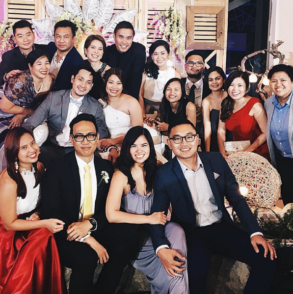 At Roy and Abbey's wedding last weekend in Club Ananda